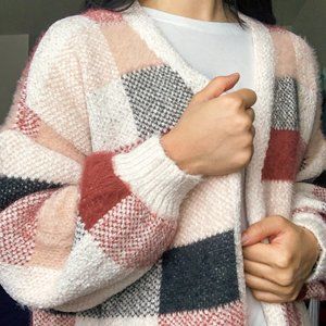NEW Super Soft Oversized Cardigan Sweater in Pink